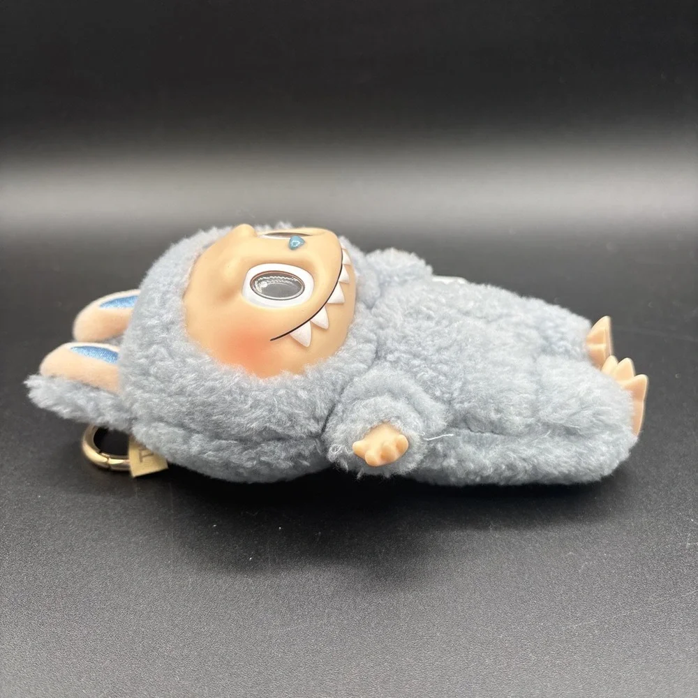 POP MART Labubu The Monsters Exciting Macaron Plush Pendant Sea Salt Coconut